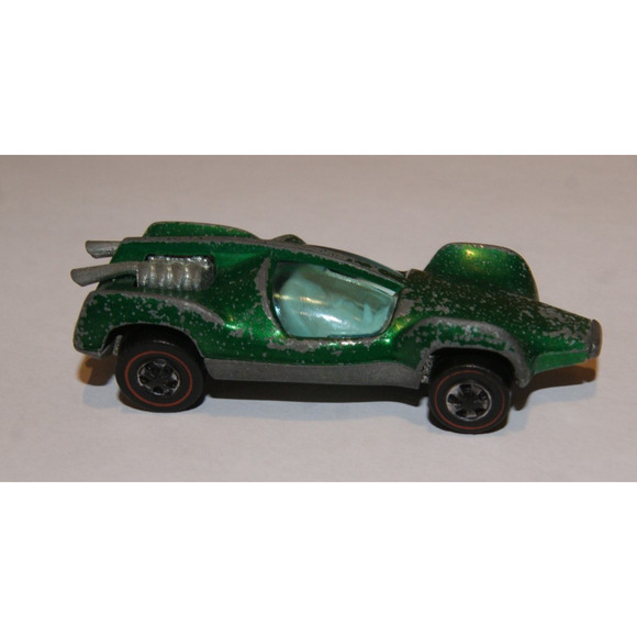 HOT WHEELS REDLINE 1969 MANTIS RARE GREEN - Picture 2 of 10
